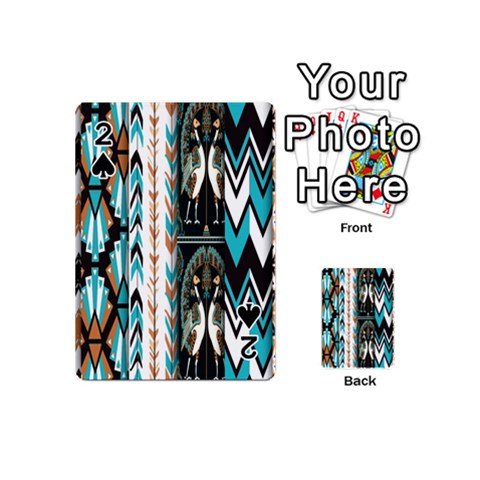 Hualapai Tribal Print from ArtsNow.com Front - Spade2