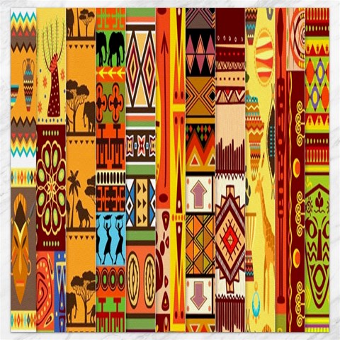 Kanza Tribal Print from ArtsNow.com 15.2 x15.41  Canvas - 1