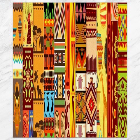 Kanza Tribal Print from ArtsNow.com 19.57 x23.15  Canvas - 1