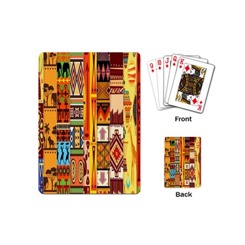 Kanza Tribal Print from ArtsNow.com Back