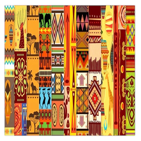 Kanza Tribal Print from ArtsNow.com Front