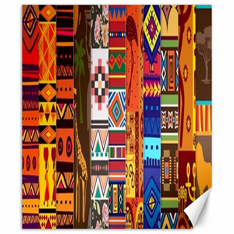 Kawchottine Tribal Print from ArtsNow.com 19.57 x23.15  Canvas - 1