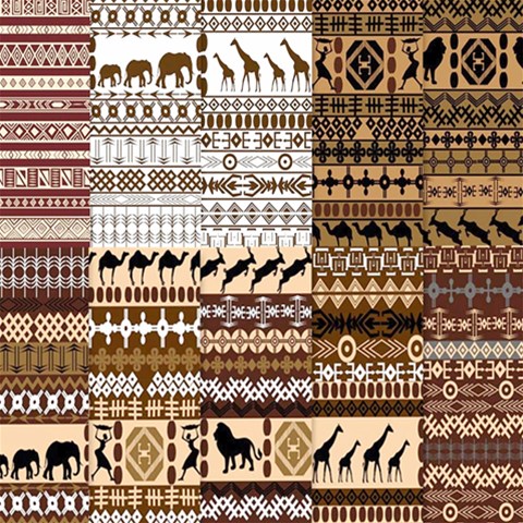 Pahaja Tribal Print from ArtsNow.com 12 x12  Scrapbook Page - 1