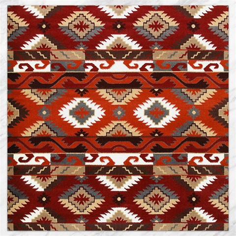 Santa Ana Tribal Print from ArtsNow.com 15.2 x15.41  Canvas - 1