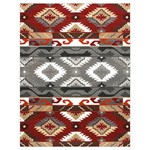 Santa Ana Gray Tribal Print