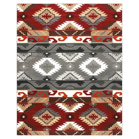 Santa Ana Gray Tribal Print from ArtsNow.com Front