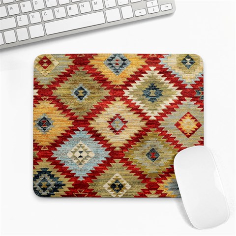 Santa Barbara Tribal Print from ArtsNow.com 9.25 x7.75  Mousepad - 1