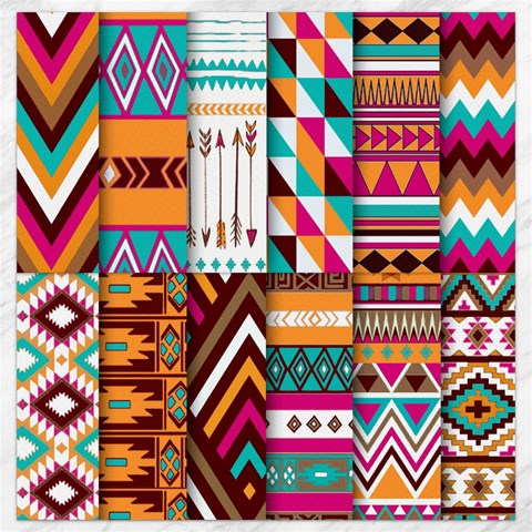 Tanaina Tribal Print from ArtsNow.com 15.2 x15.41  Canvas - 1