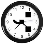 FACE Wall Clock (Black)