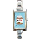Image Rectangle Italian Charm Watch