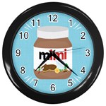 Image Wall Clock (Black)