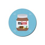 Image Rubber Round Coaster (4 pack)