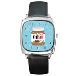 Image Square Metal Watch