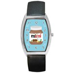 Image Barrel Style Metal Watch