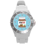 Image Round Plastic Sport Watch (L)