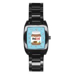 Image Stainless Steel Barrel Watch