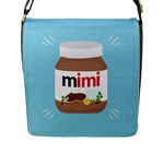 Image Flap Closure Messenger Bag (L)