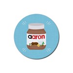 Image Rubber Round Coaster (4 pack)