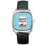 Image Square Metal Watch