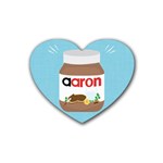 Image Rubber Coaster (Heart)