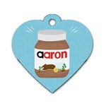 Image Dog Tag Heart (One Side)