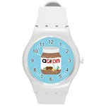 Image Round Plastic Sport Watch (M)