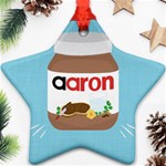 Image Star Ornament (Two Sides)