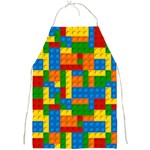 plastic blocks Full Print Apron