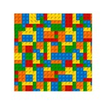 plastic blocks Small Satin Scarf (Square)
