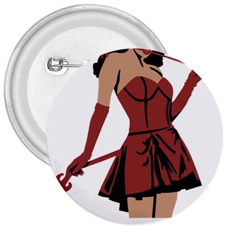 teufelin 3  Button from ArtsNow.com Front