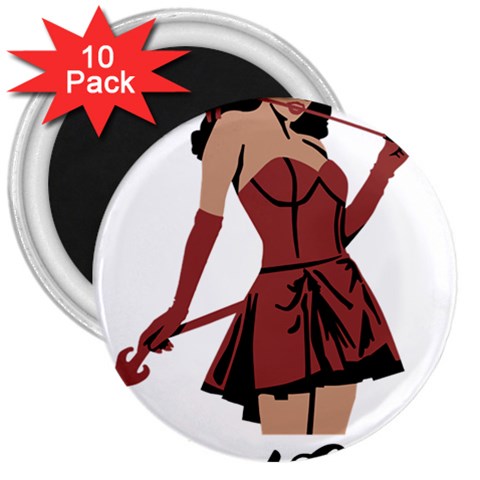 teufelin 3  Magnet (10 pack) from ArtsNow.com Front