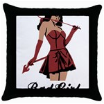 teufelin Throw Pillow Case (Black)