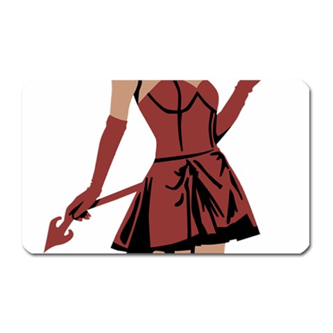 teufelin Magnet (Rectangular) from ArtsNow.com Front