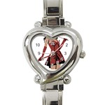 teufelin Heart Italian Charm Watch