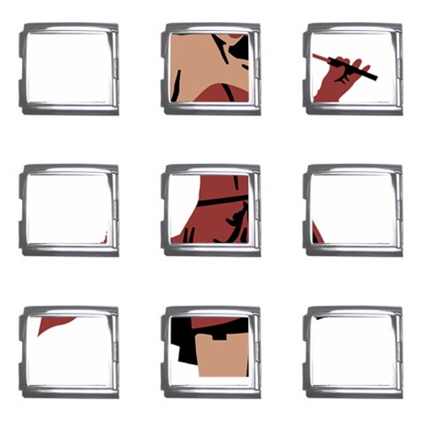 teufelin Mega Link Italian Charm (9 pack) from ArtsNow.com Front