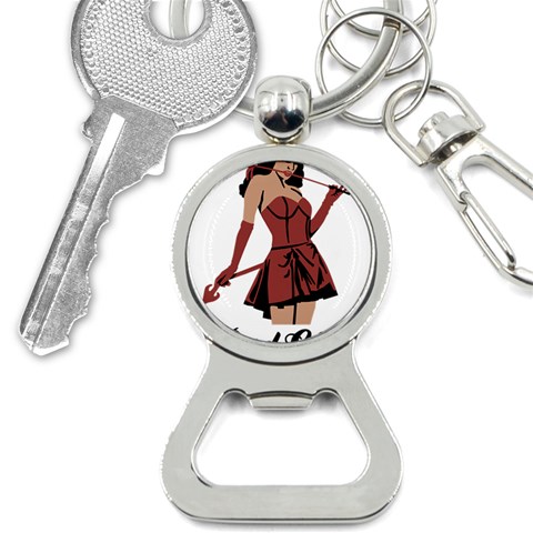 teufelin Bottle Opener Key Chain from ArtsNow.com Front