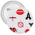 Ten Commandments 3  Button