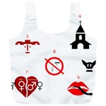 Ten Commandments Full Print Recycle Bag (XL)