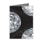 Discoball Mini Greeting Card