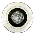 Discoball Porcelain Plate