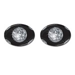 Discoball Cufflinks (Oval)