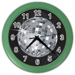 Discoball Color Wall Clock