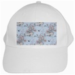 Shabby Chic White Cap