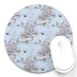 Shabby Chic Round Mousepad