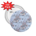 Shabby Chic 2.25  Button (100 pack)