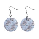 Shabby Chic 1  Button Earrings