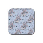 Shabby Chic Rubber Coaster (Square)