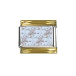 Shabby Chic Gold Trim Italian Charm (9mm)
