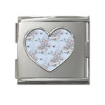 Shabby Chic Mega Link Heart Italian Charm (18mm)