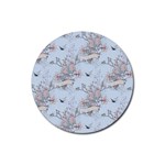 Shabby Chic Rubber Coaster (Round)